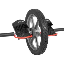 Gorilla Sports Ab Roller mit verstellbaren Pedalen Schwarz Online