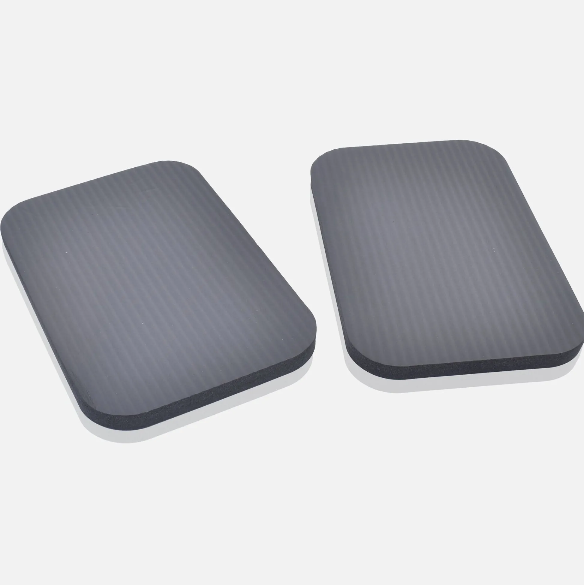 Gorilla Sports Ab Roller Set inkl, Kniematten, Springseil und Liegestützgriffe Schwarz