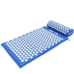 Gorilla Sports Akupressurmatte mit Kissen und Tragetasche Dunkelblau Best