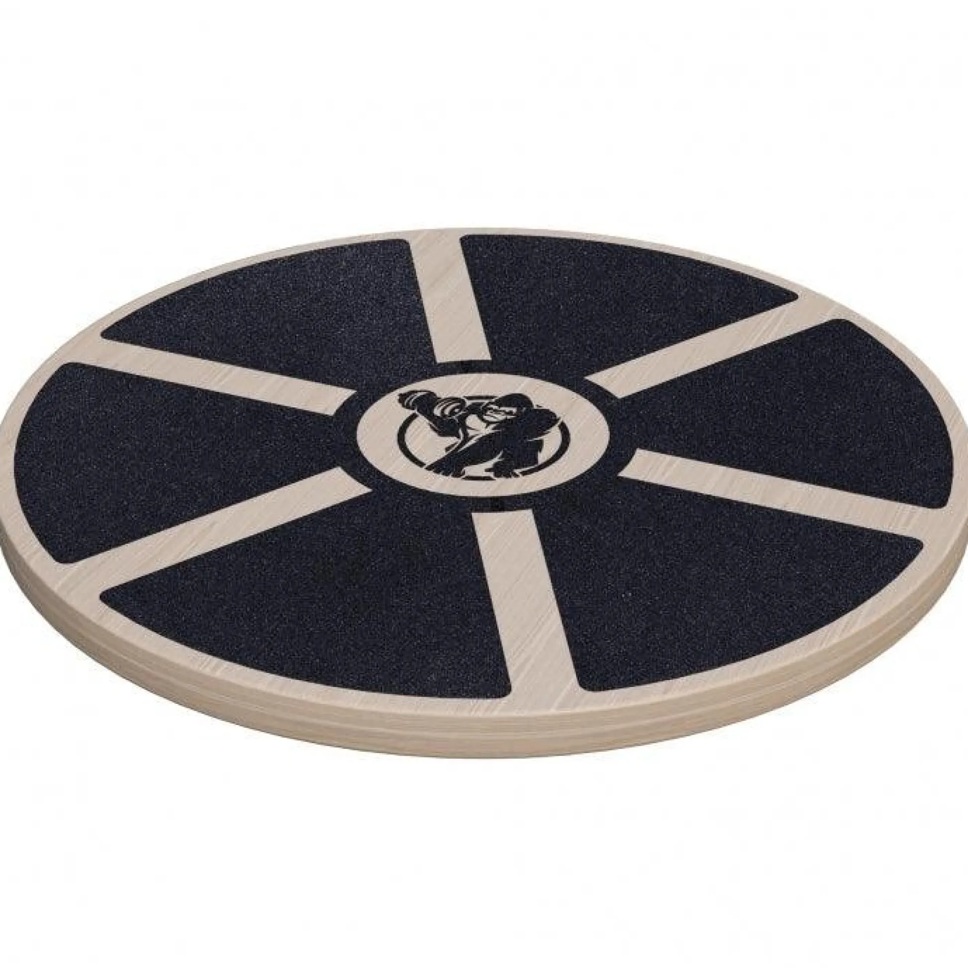 Gorilla Sports Balance Board aus Holz Schwarz Online