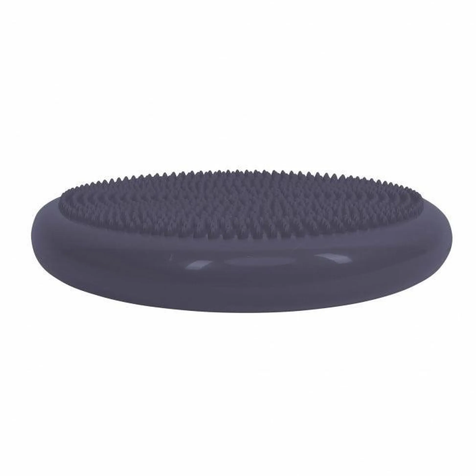 Gorilla Sports Balance Kissen rund mit Noppen inkl, Luftpumpe Schwarz