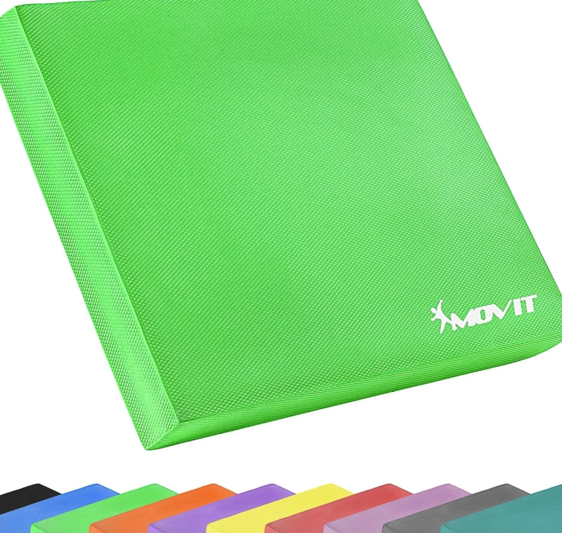 MOVIT Balance Pad aus Schaumstoff 50 x 40 x 6 cm Grün