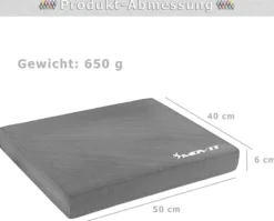 MOVIT Balance Pad aus Schaumstoff 50 x 40 x 6 cm Blau Clearance