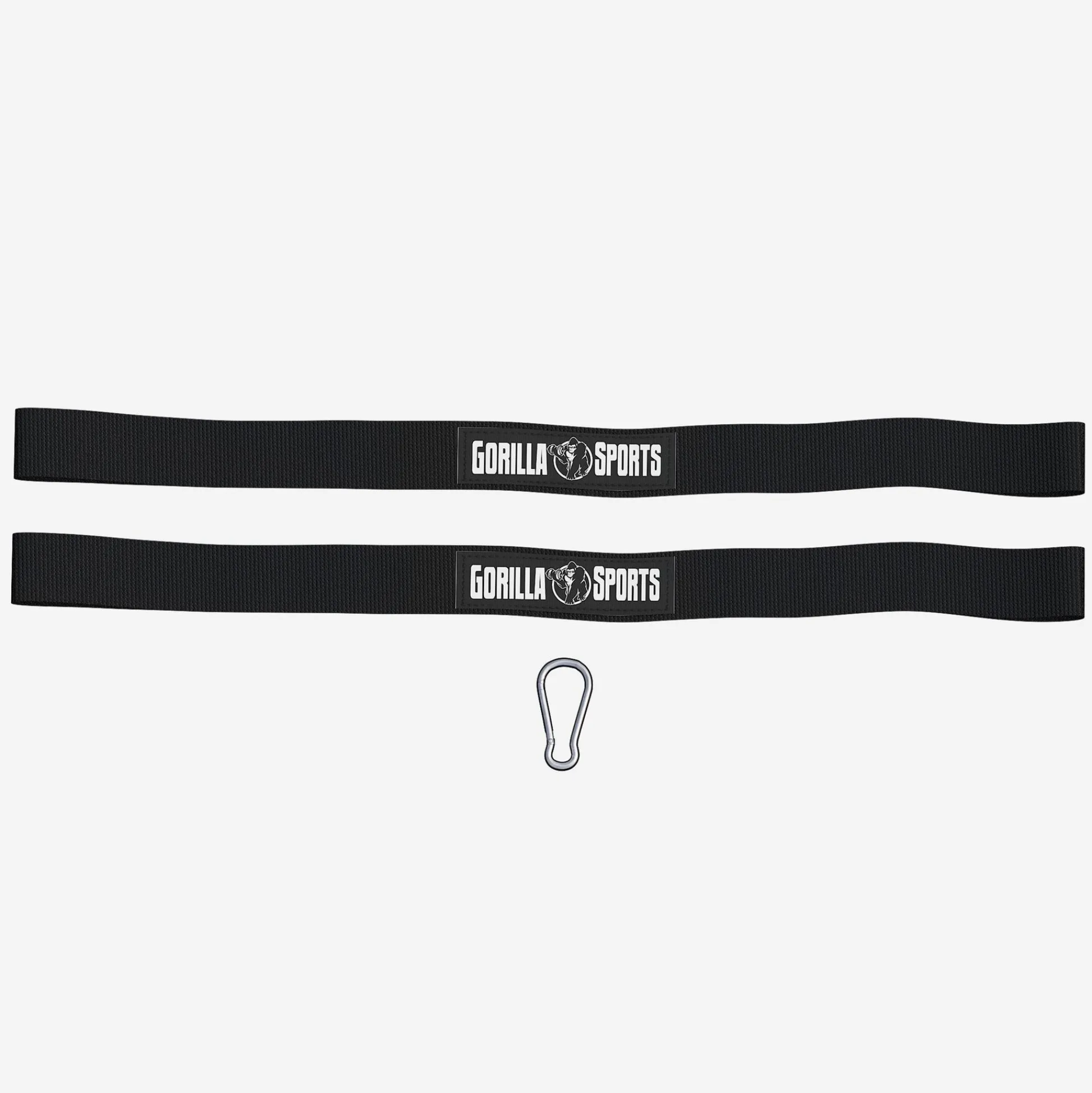 Gorilla Sports Befestigungsschlaufen Set Schwarz Outlet