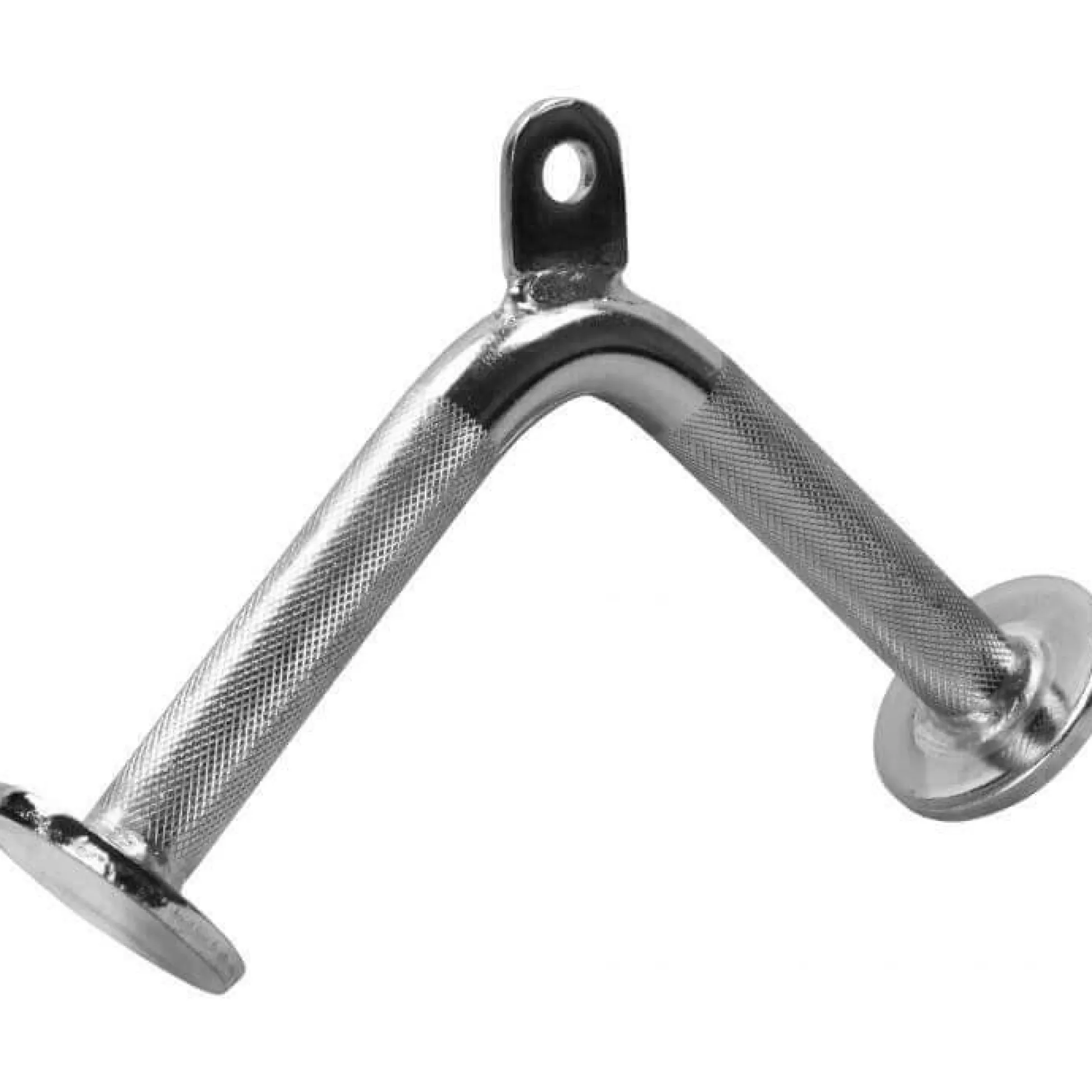 Gorilla Sports Bizeps- und Trizeps-V-Griff Silber Outlet