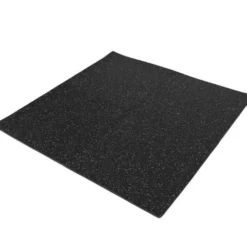 Gorilla Sports Bodenschutzmattenset Gummi 60x60 cm - 4 Matten inkl Endstücke Schwarz / Blau Sale