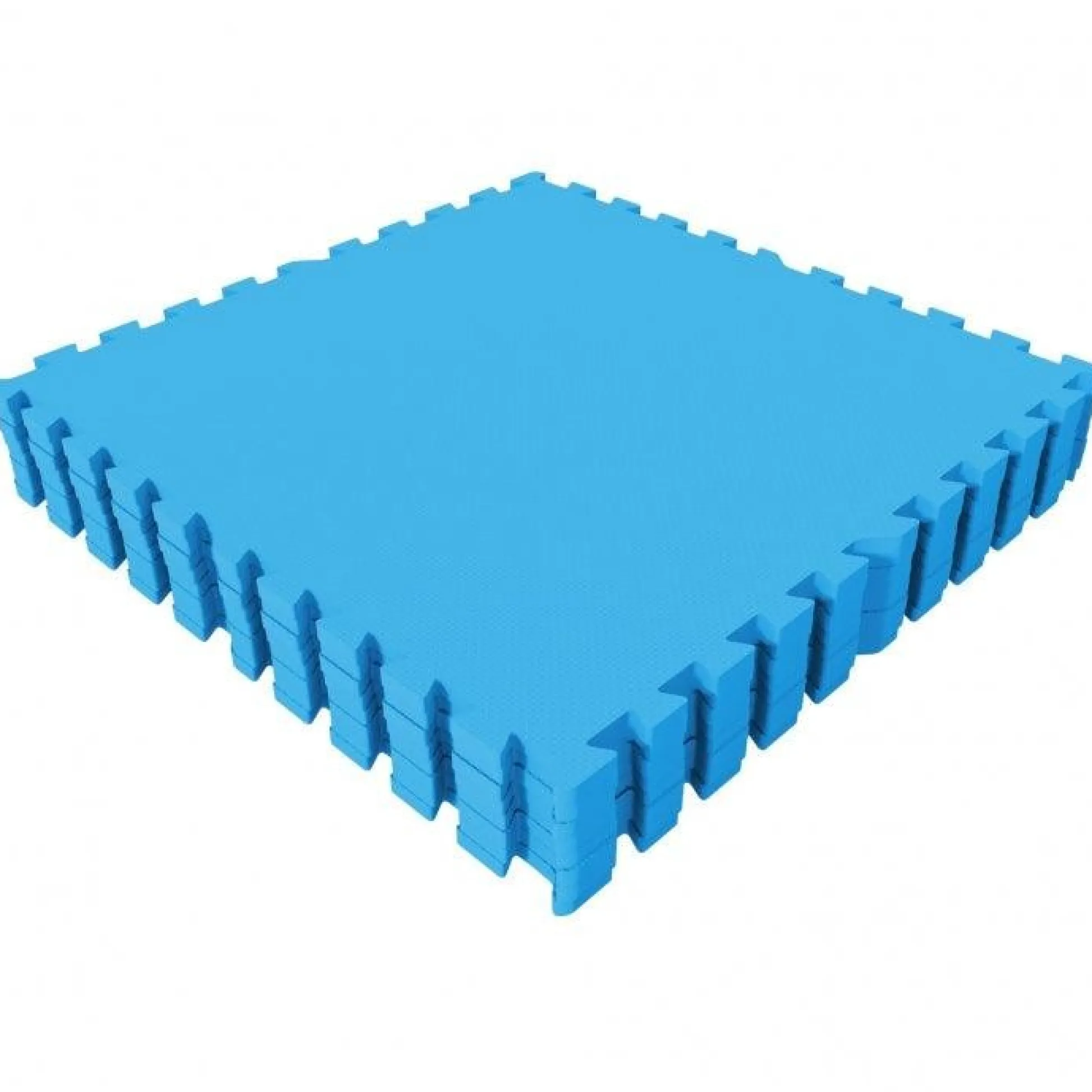 Gorilla Sports Bodenschutzmattenset 60x60 cm - 8 Matten Blau Outlet