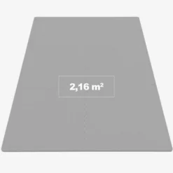 Gorilla Sports Bodenschutzmattenset 60x60 cm - 6 Matten inkl, Endstücke Grasoptik Clearance