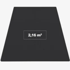 Gorilla Sports Bodenschutzmattenset 60x60 cm - 6 Matten inkl, Endstücke Grasoptik Clearance