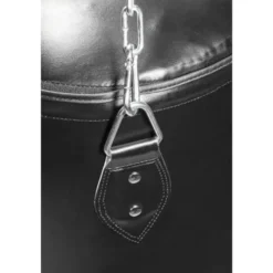 Gorilla Sports Boxsack aus Kunstleder gefüllt 90 und 120 cm Schwarz Discount