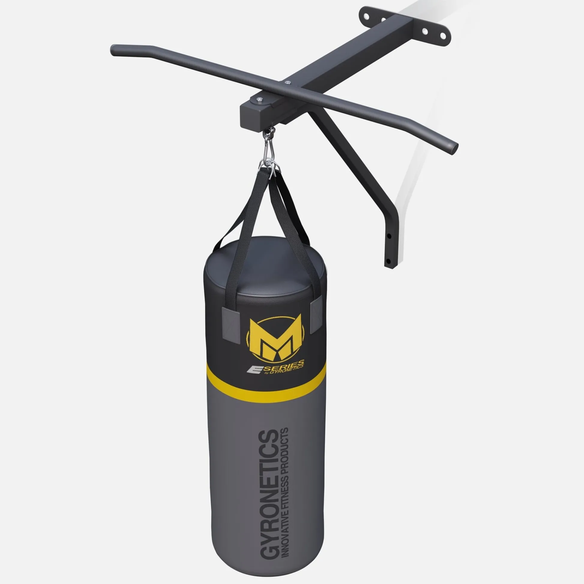 Gyronetics Boxsack E-Series 80 cm mit Klimmzugstange zur Wandbefestigung Grau Online