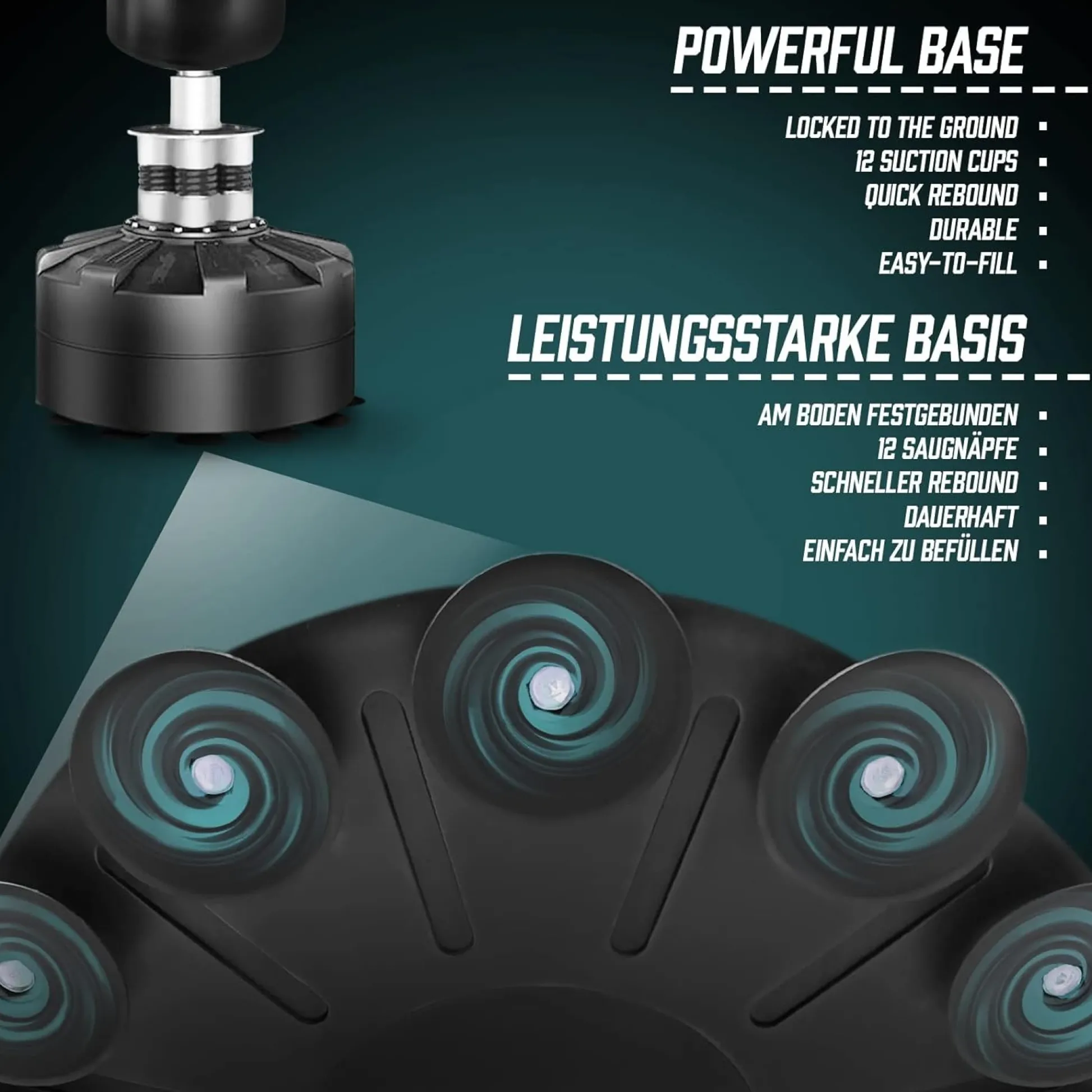 Physionics Boxsack stehend 175 cm Sale