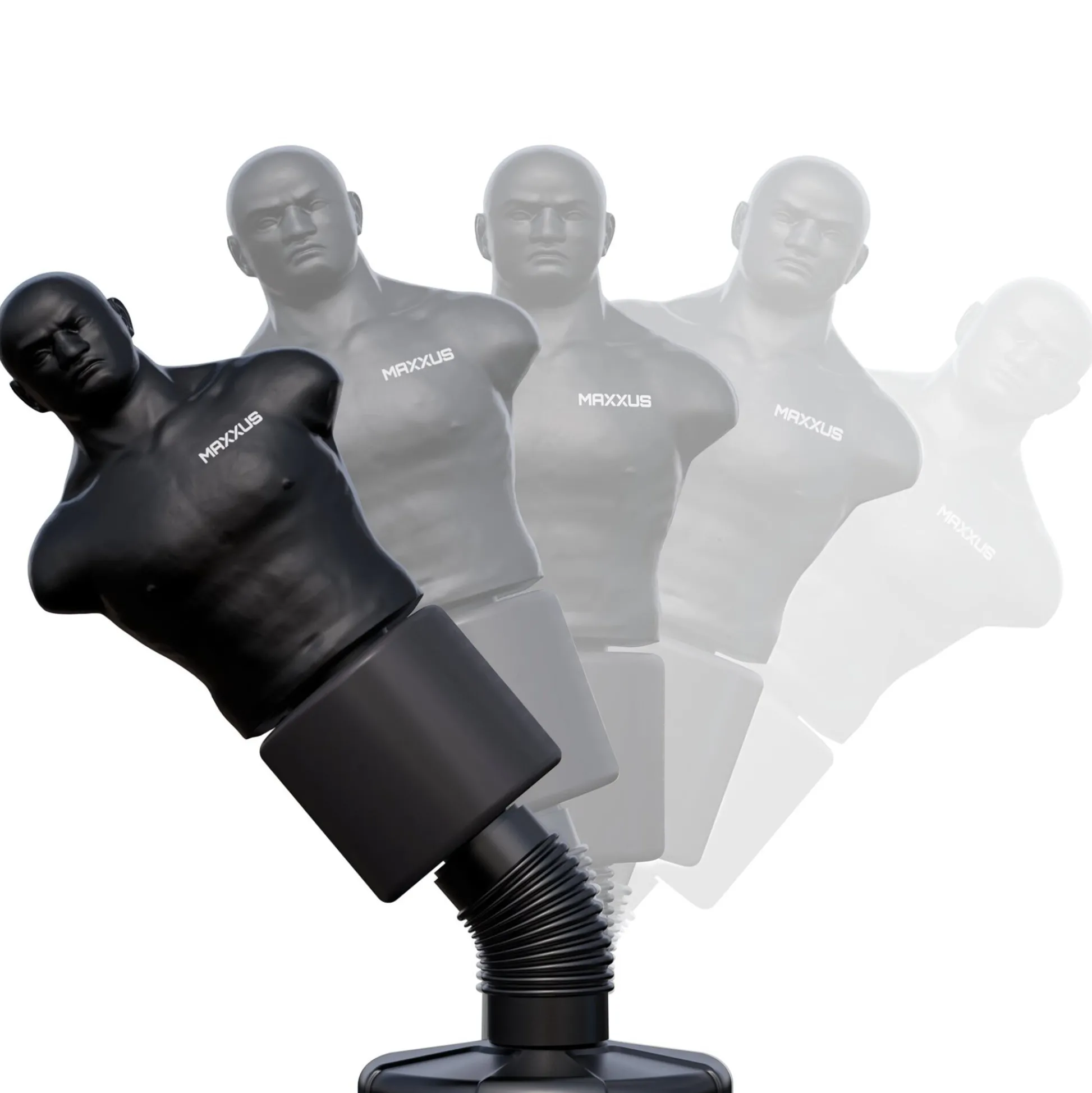 MAXXUS Boxsack stehend PRO Fighter höhenverstellbar Schwarz Discount