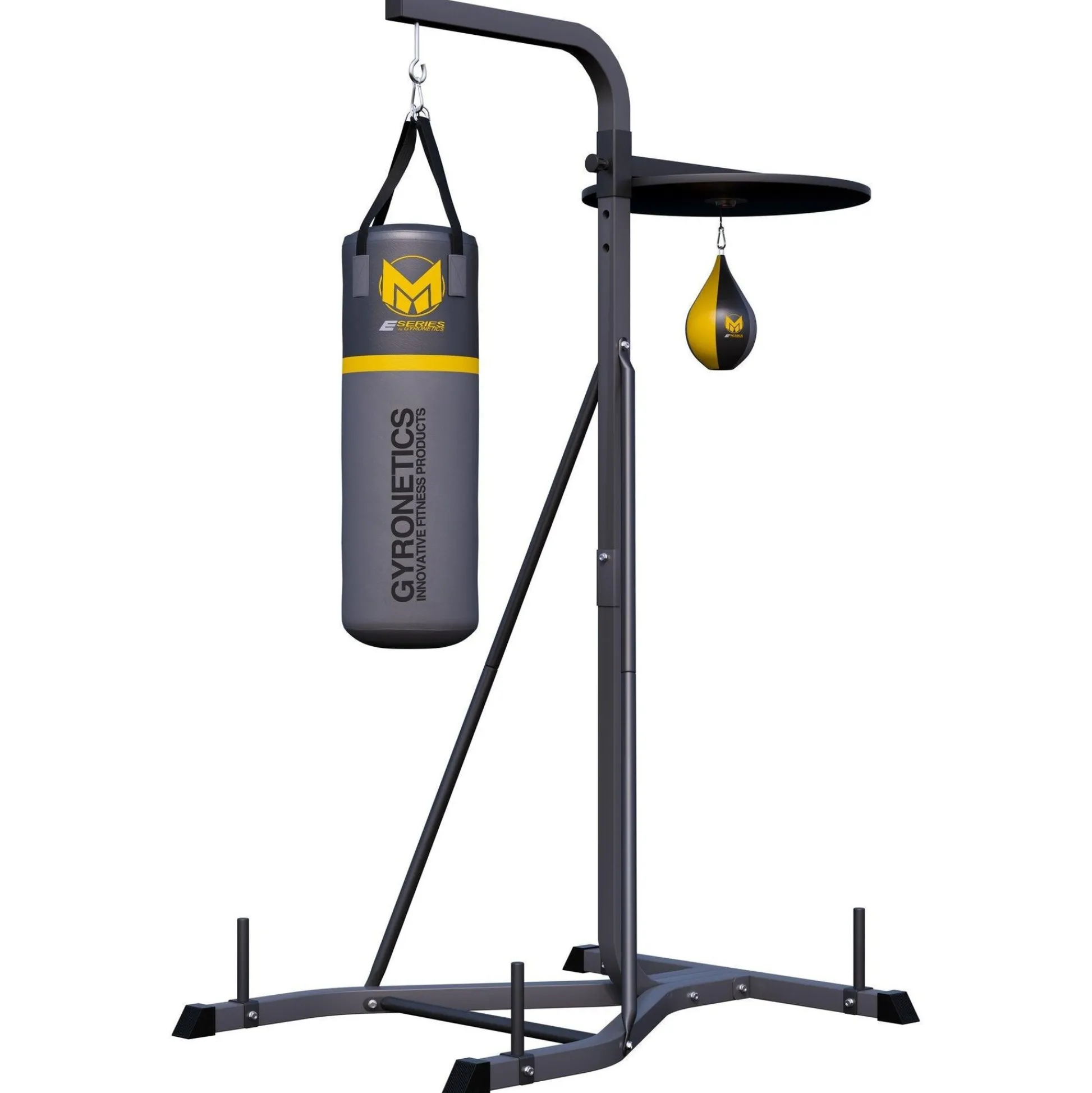 Gyronetics Boxsackständer E-Series inkl, Boxsack Grau / Gelb Sale