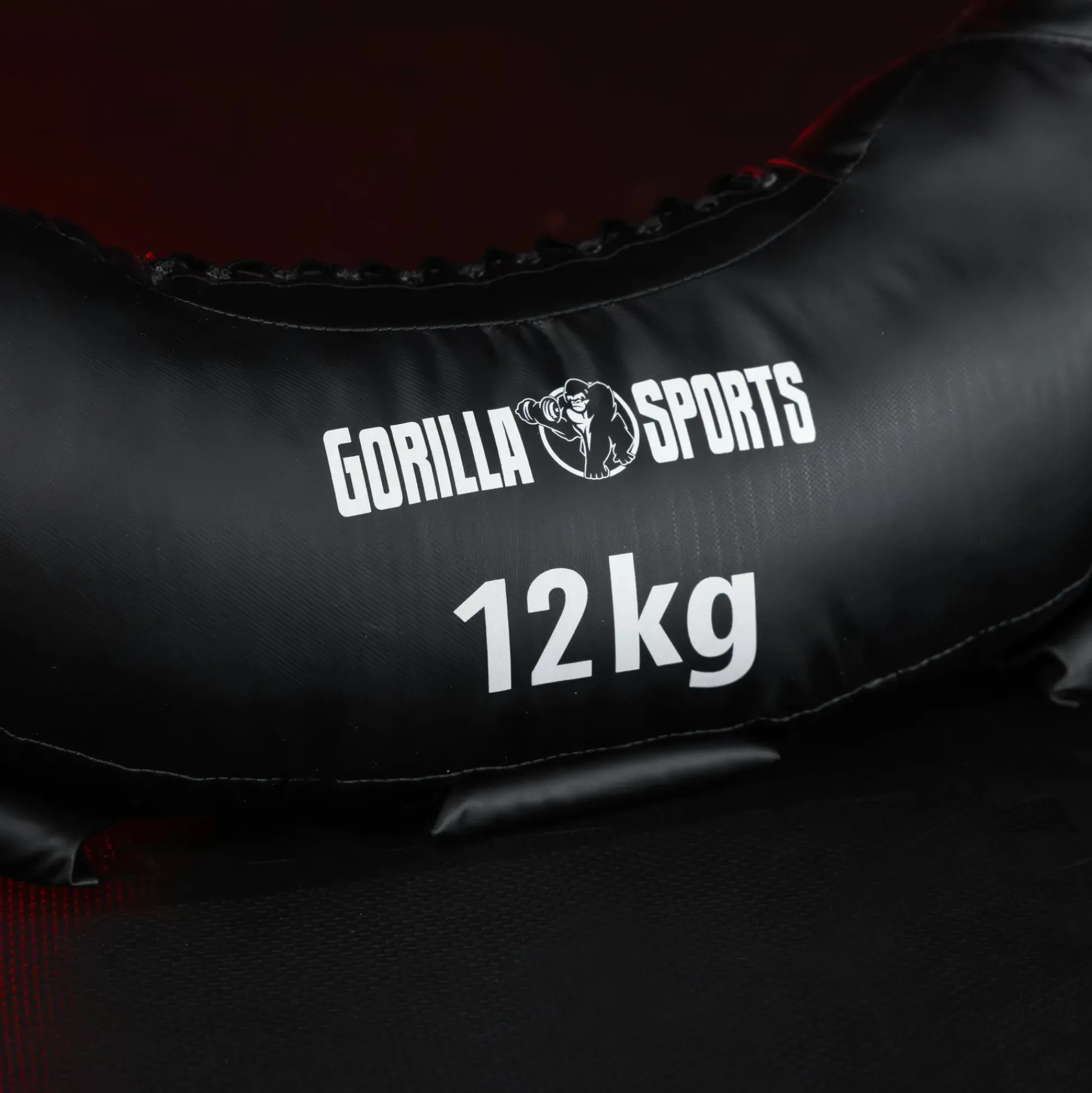 Gorilla Sports Bulgarian Bag mit Griffschlaufen 5 - 22,5 kg Schwarz Discount