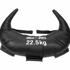 Gorilla Sports Bulgarian Bag mit Griffschlaufen 5 - 22,5 kg Schwarz Sale