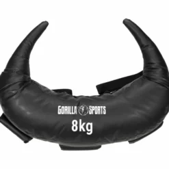 Gorilla Sports Bulgarian Bag mit Griffschlaufen 5 - 22,5 kg Schwarz Discount