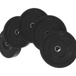 Gorilla Sports Bumper Plates Gummi Olympia 5 - 25 kg Schwarz Online