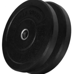 Gorilla Sports Bumper Plates High Temp Olympia 5 - 25 kg Schwarz