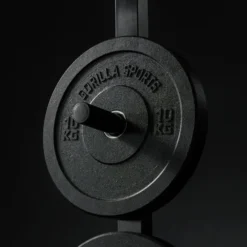 Gorilla Sports Bumper Plates High Temp Olympia 5 - 25 kg Schwarz Best