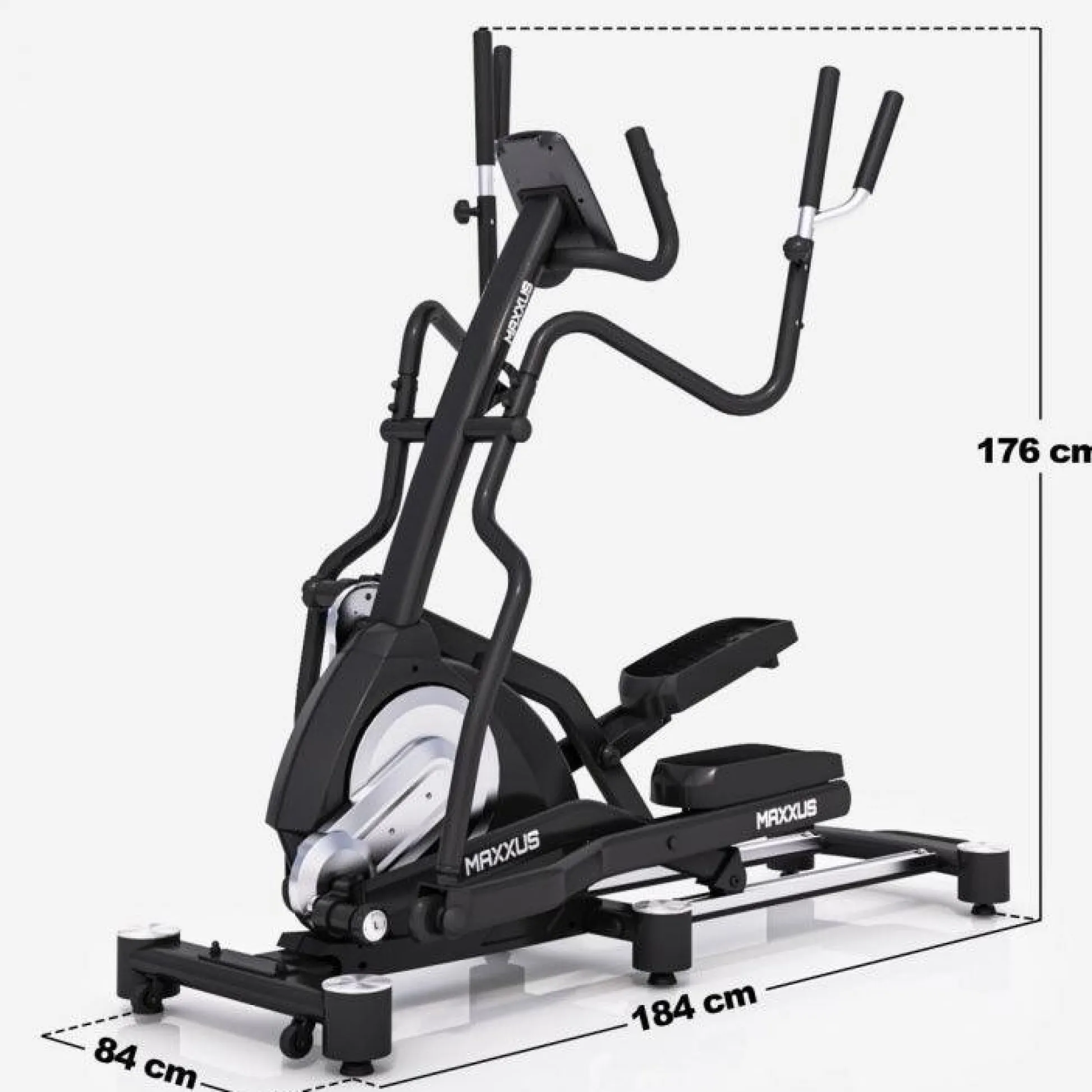 MAXXUS Crosstrainer CX 7.5 Schwarz / Silber New