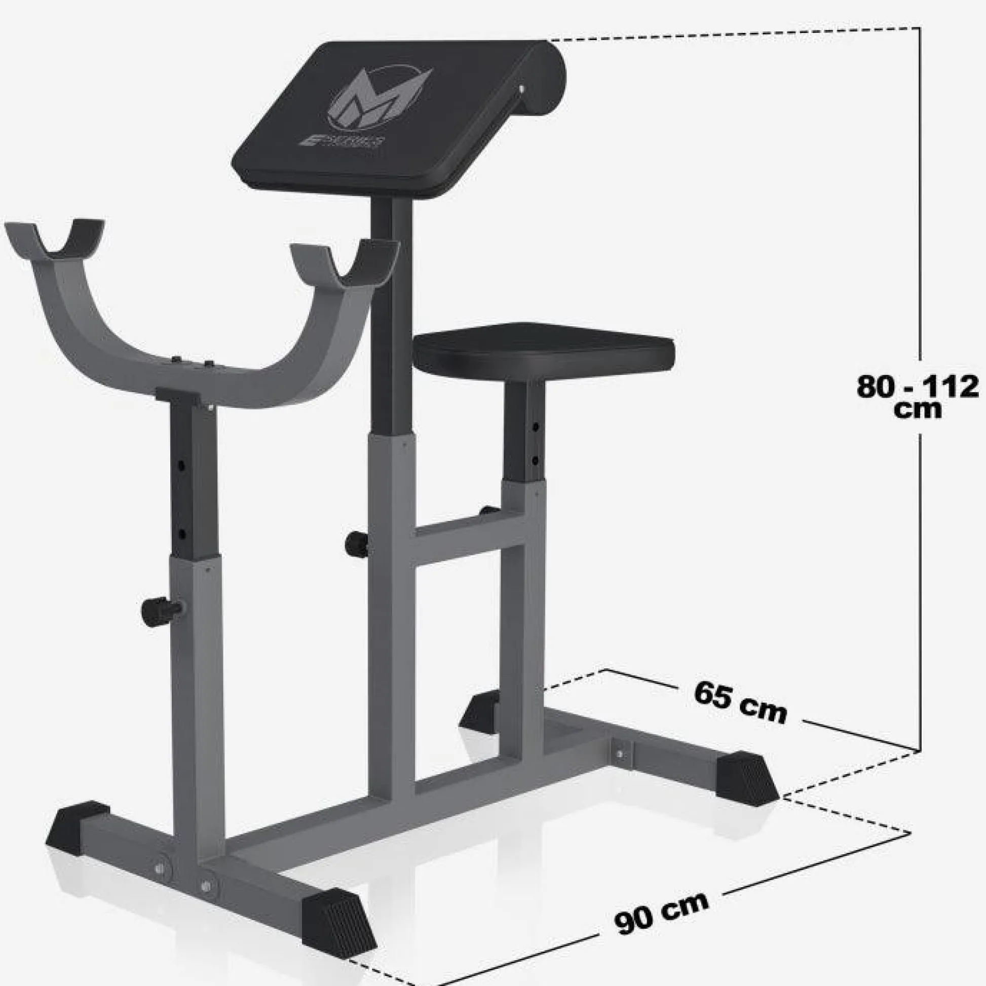 Gyronetics Curlbank E-Series verstellbar Schwarz New