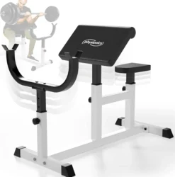 Physionics Curlbank höhenverstellbar Weiss / Schwarz Discount