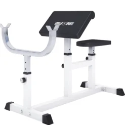 Gorilla Sports Curlbank verstellbar Weiss Online