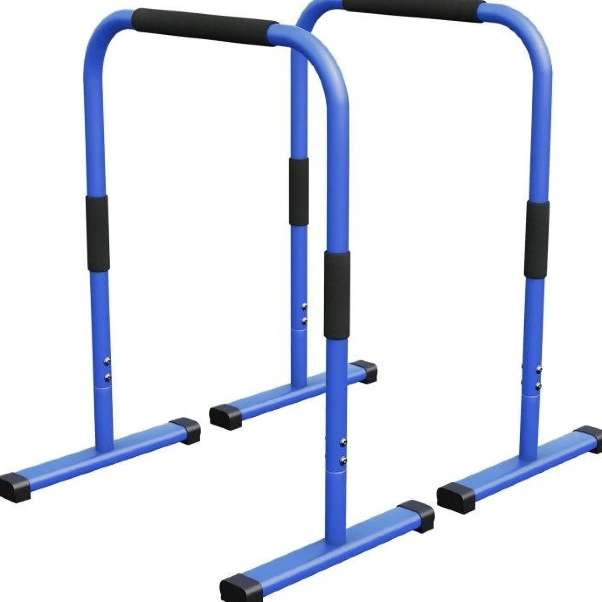 Gorilla Sports Dip Barren 94 cm gepolstert Blau New