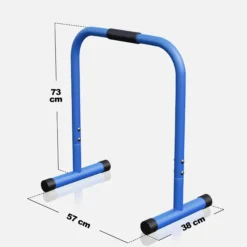 Gorilla Sports Dip Barren 73 cm gepolstert Rot Outlet