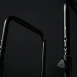 Gorilla Sports Dip Barren höhenverstellbar Schwarz Hot