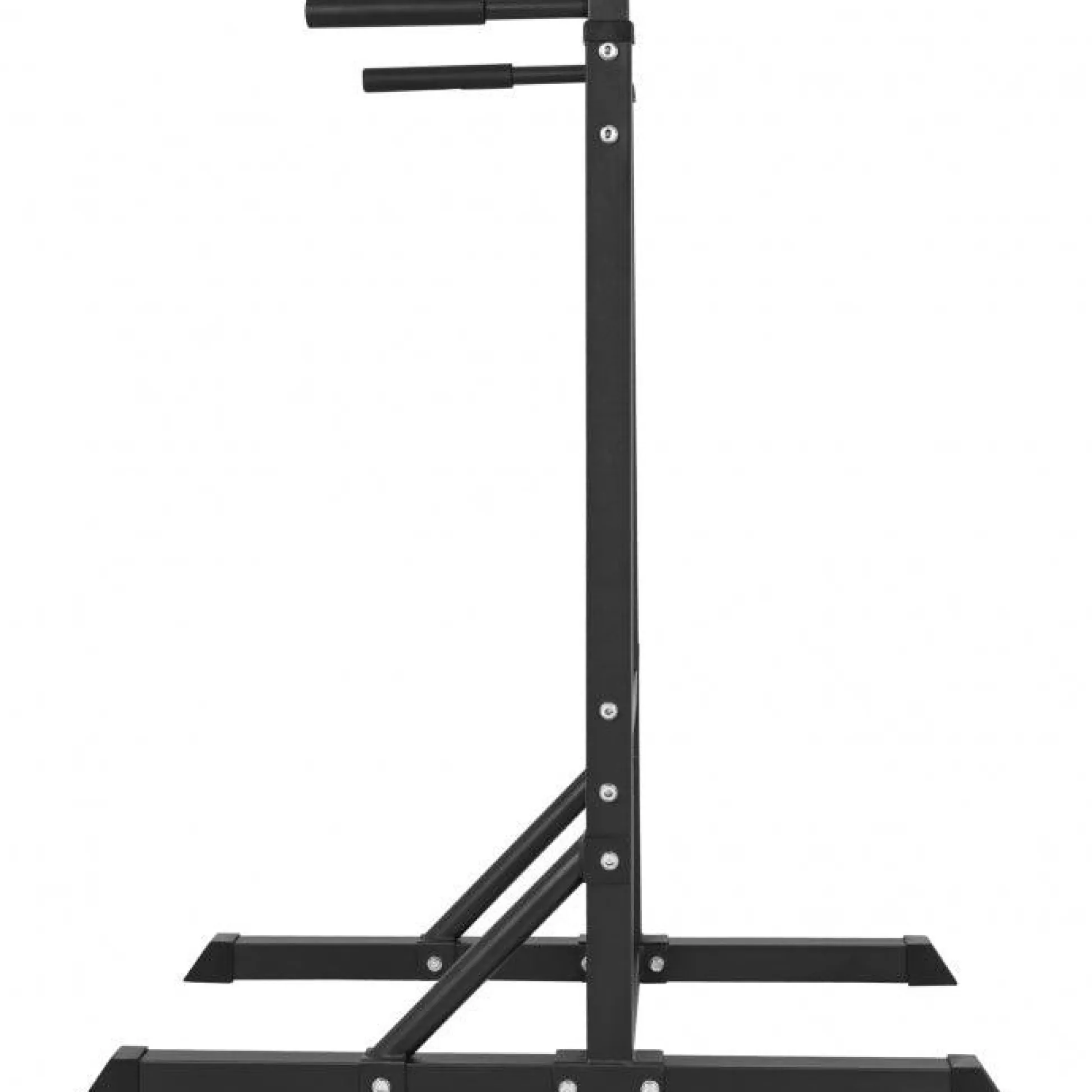 Gorilla Sports Dip Station mit gepolsterten Griffen Schwarz Discount