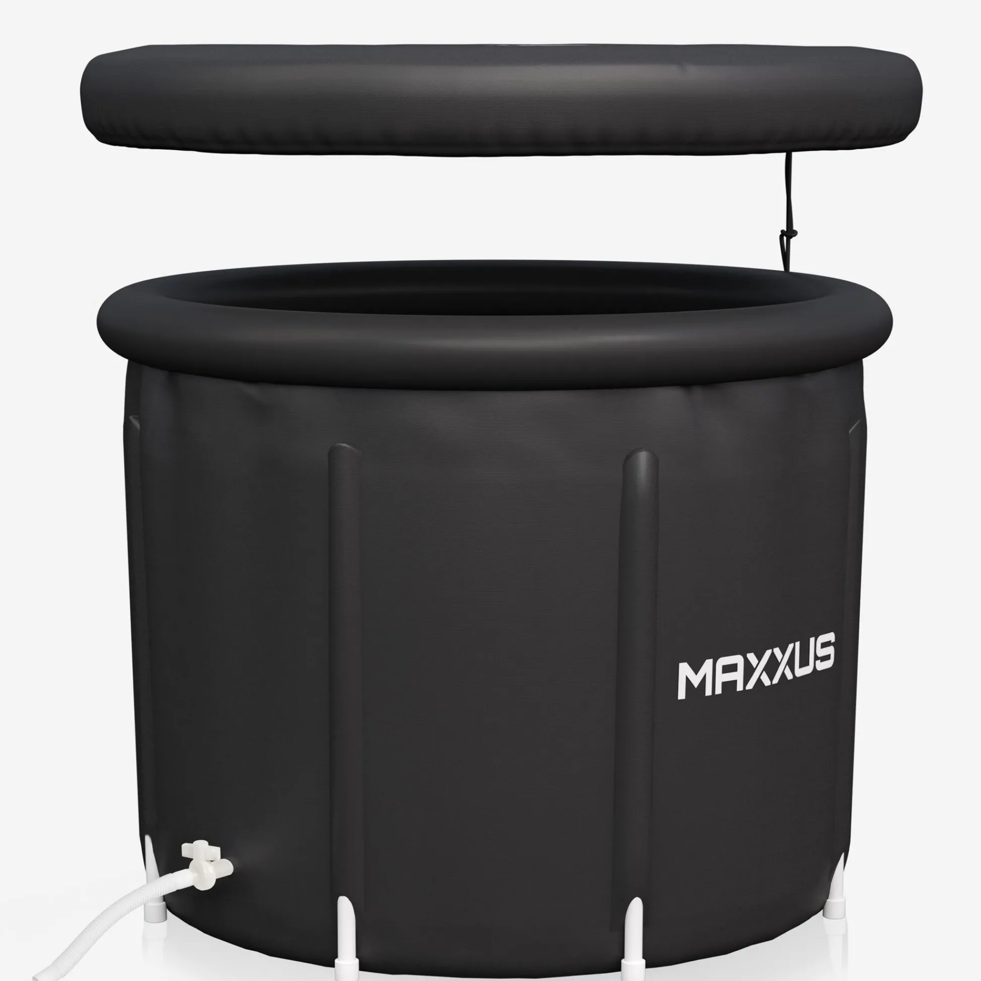 MAXXUS Eistonne XL 450 Liter - 90 cm Durchmesser aufblasbar Schwarz Outlet
