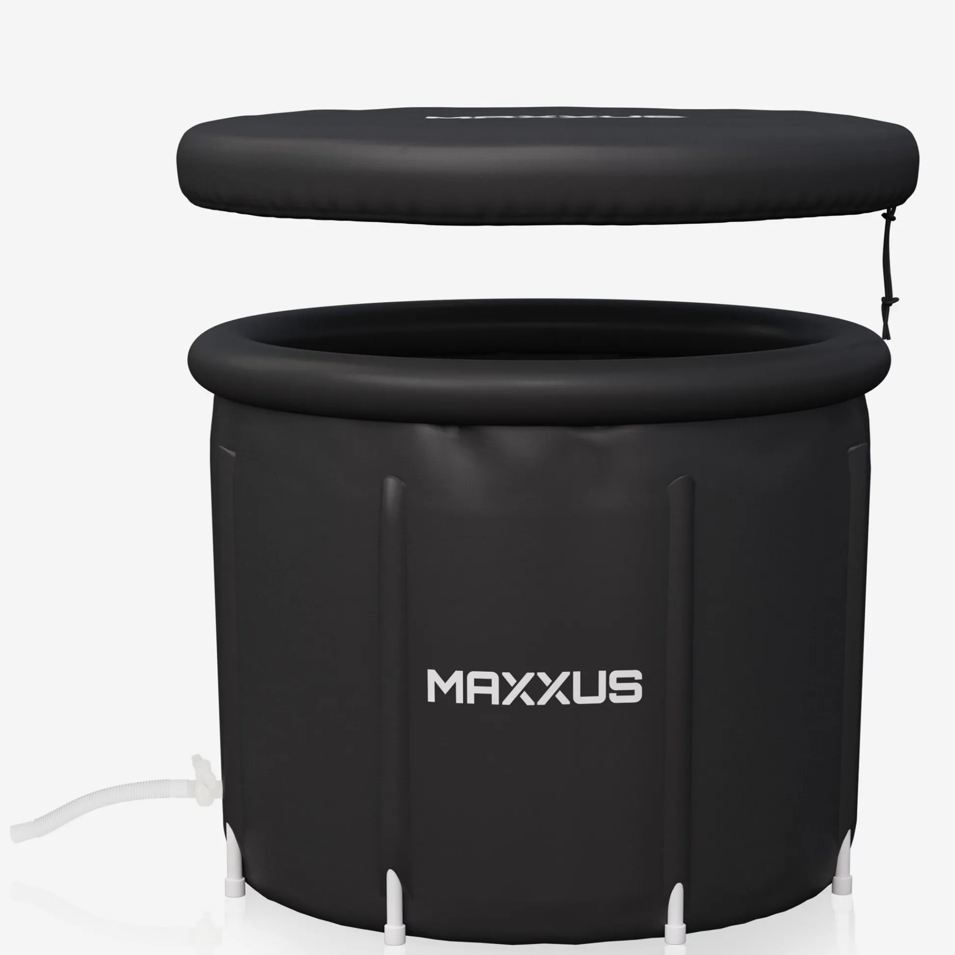 MAXXUS Eistonne XL 450 Liter - 90 cm Durchmesser aufblasbar Schwarz Outlet