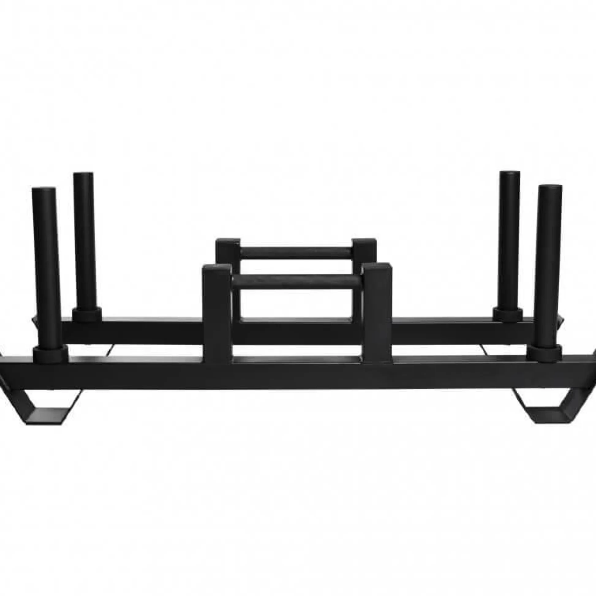 Gorilla Sports Farmers Walk Hantelstangen 2er Set Olympia Schwarz Outlet