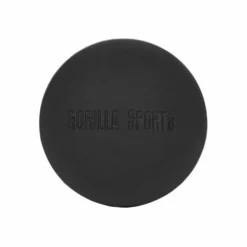 Gorilla Sports Faszienball aus Silikon 6 cm Schwarz Clearance