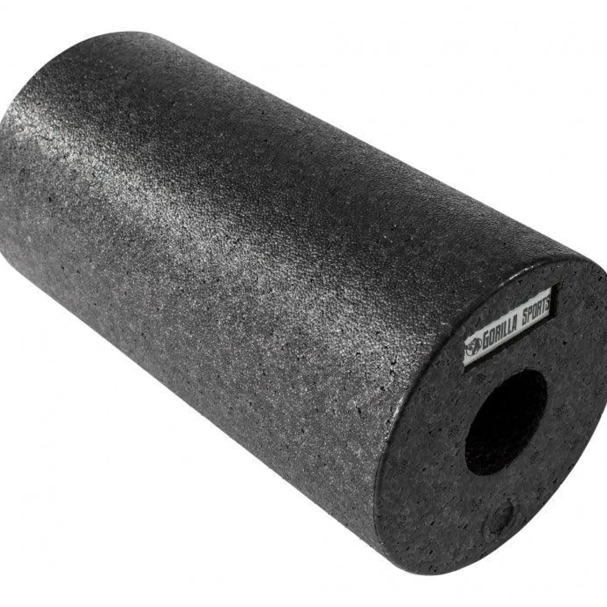 Gorilla Sports Faszienrolle mittel-hart 29 x 15 cm Schwarz Outlet