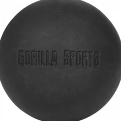 Gorilla Sports Faszientraining 3er Set inkl, Faszienrolle, Faszienball und Duo Ball Schwarz New