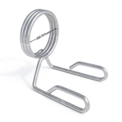 Gorilla Sports Federverschluss 2er Set Olympia Silber Hot