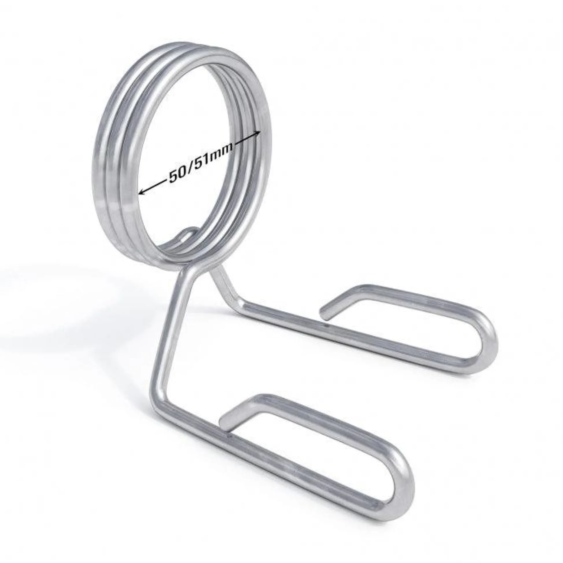 Gorilla Sports Federverschluss 2er Set Olympia Silber Hot
