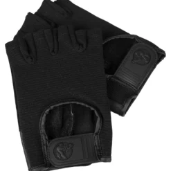 Gorilla Sports Fitness Handschuhe Leder in verschiedenen Farben Schwarz Clearance