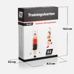 Gorilla Sports Fitness Trainingskarten New