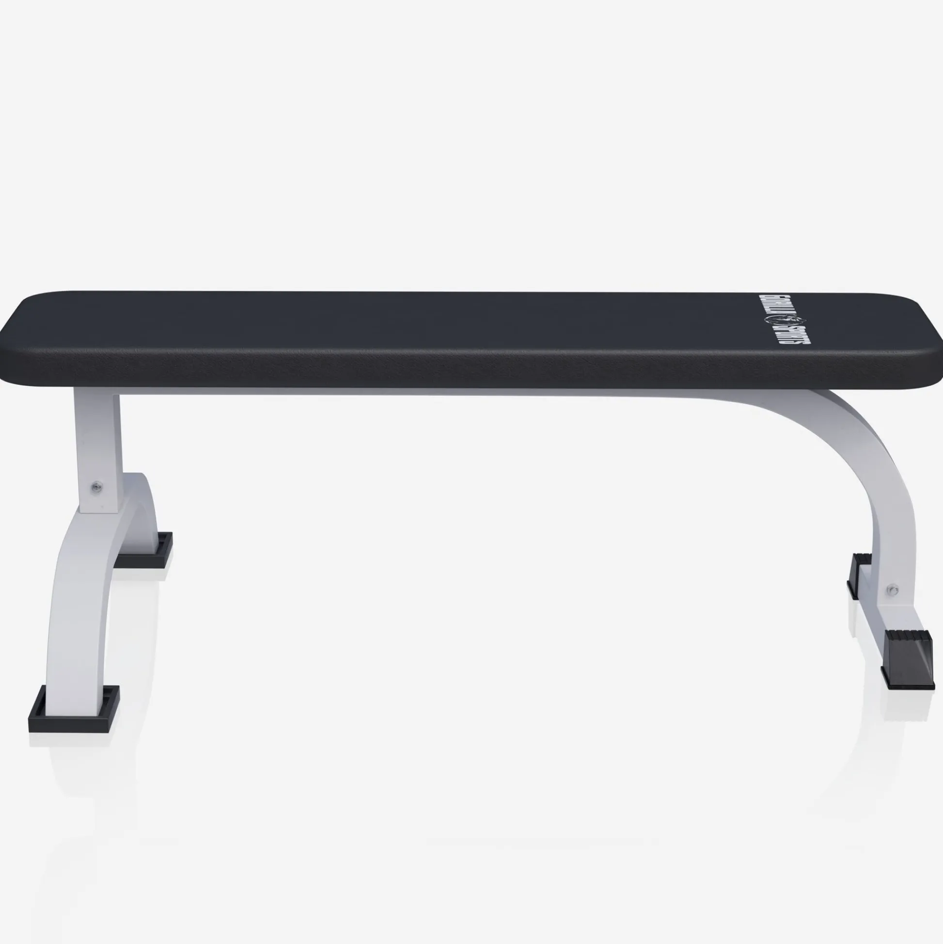 Gorilla Sports Flachbank Weiss Clearance