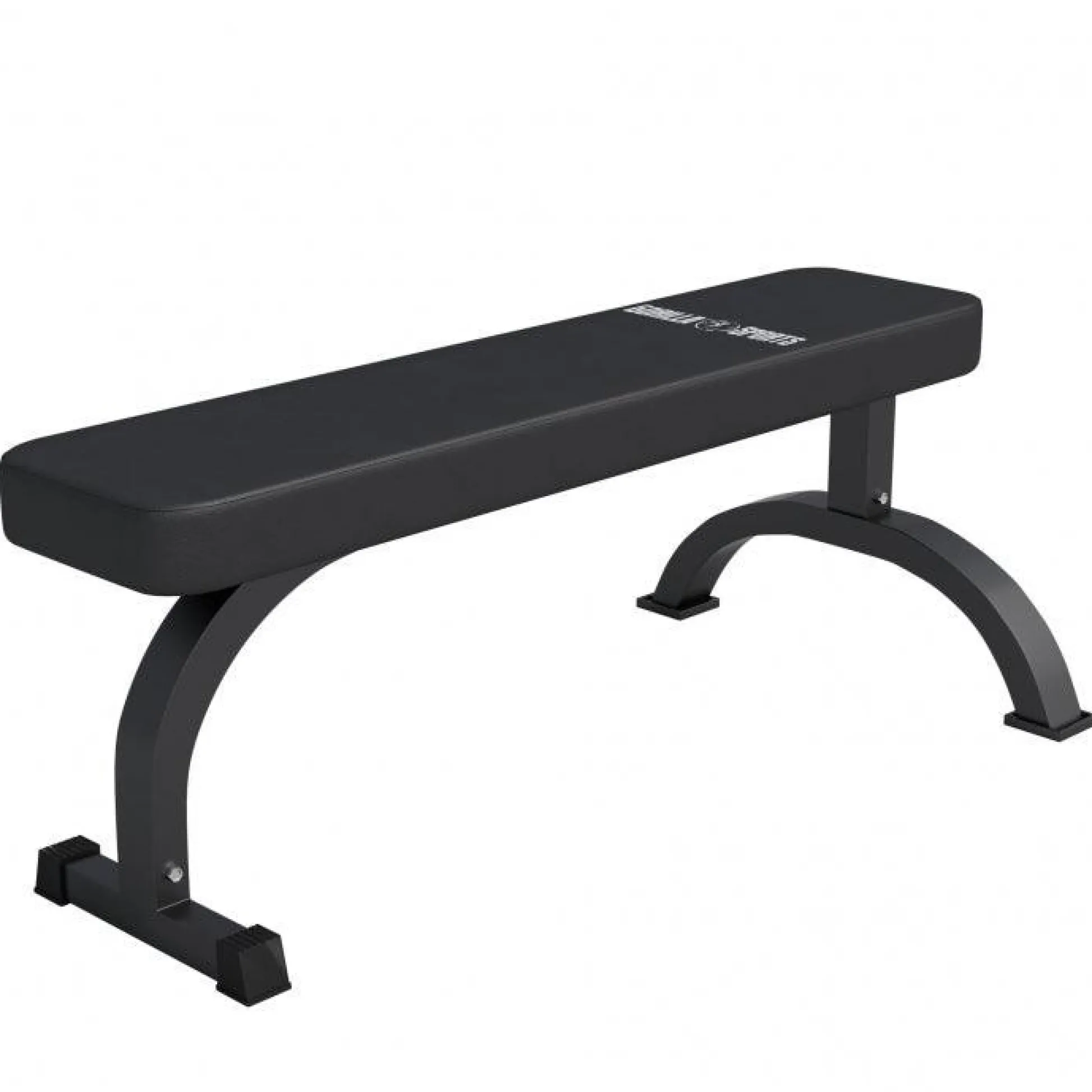 Gorilla Sports Flachbank massiv Schwarz New