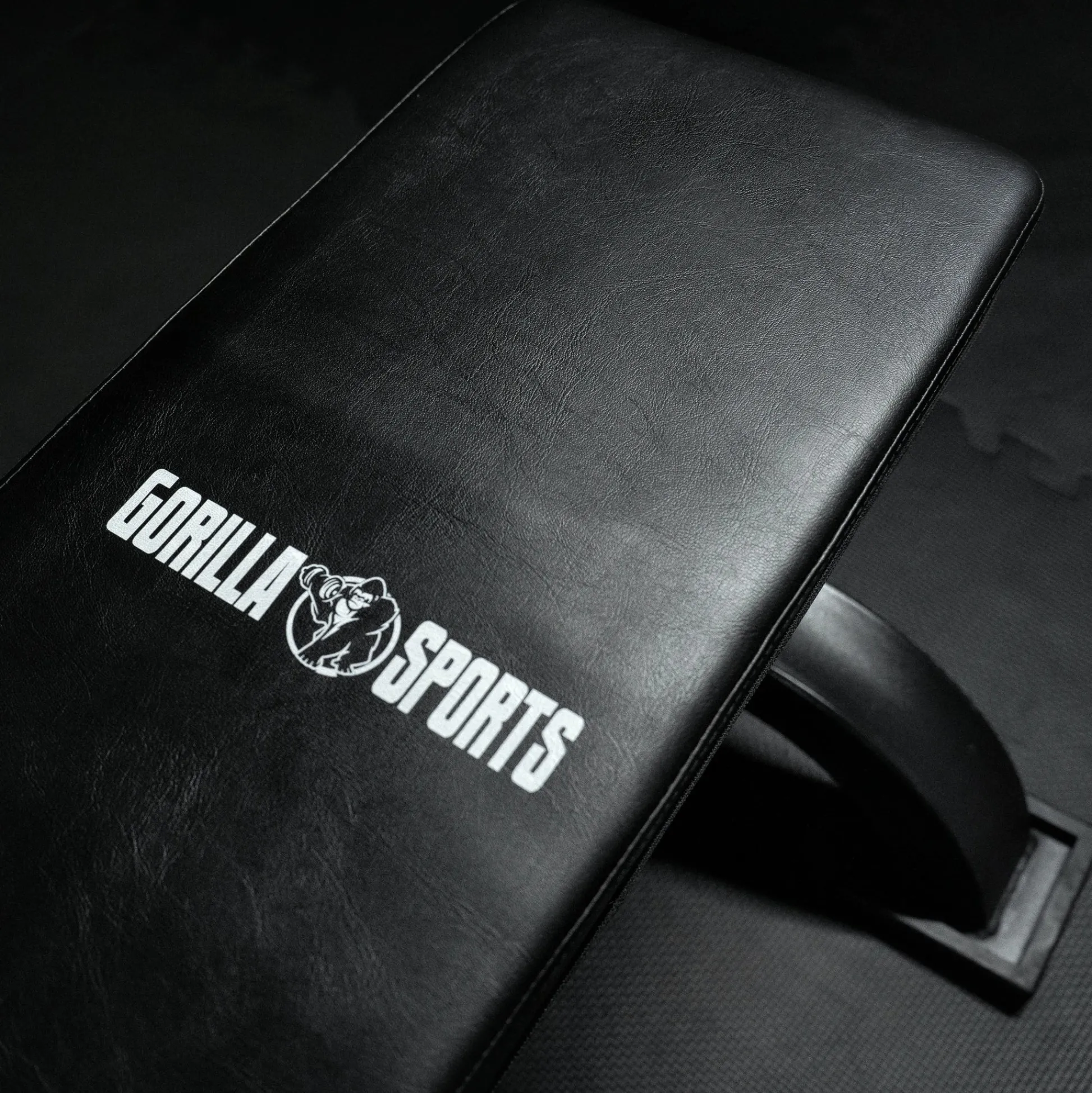 Gorilla Sports Flachbank massiv Schwarz New