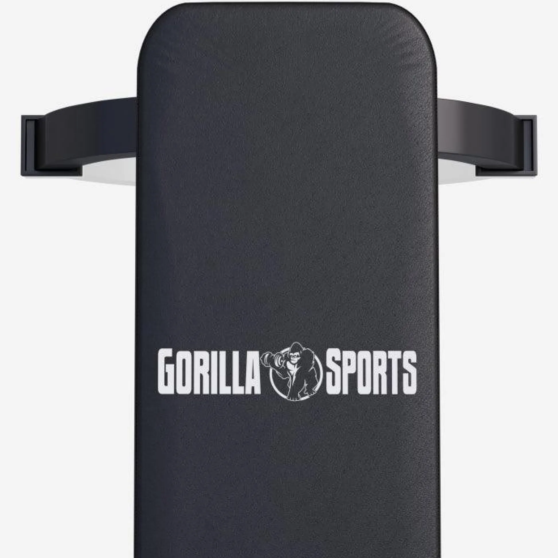 Gorilla Sports Flachbank massiv Schwarz New