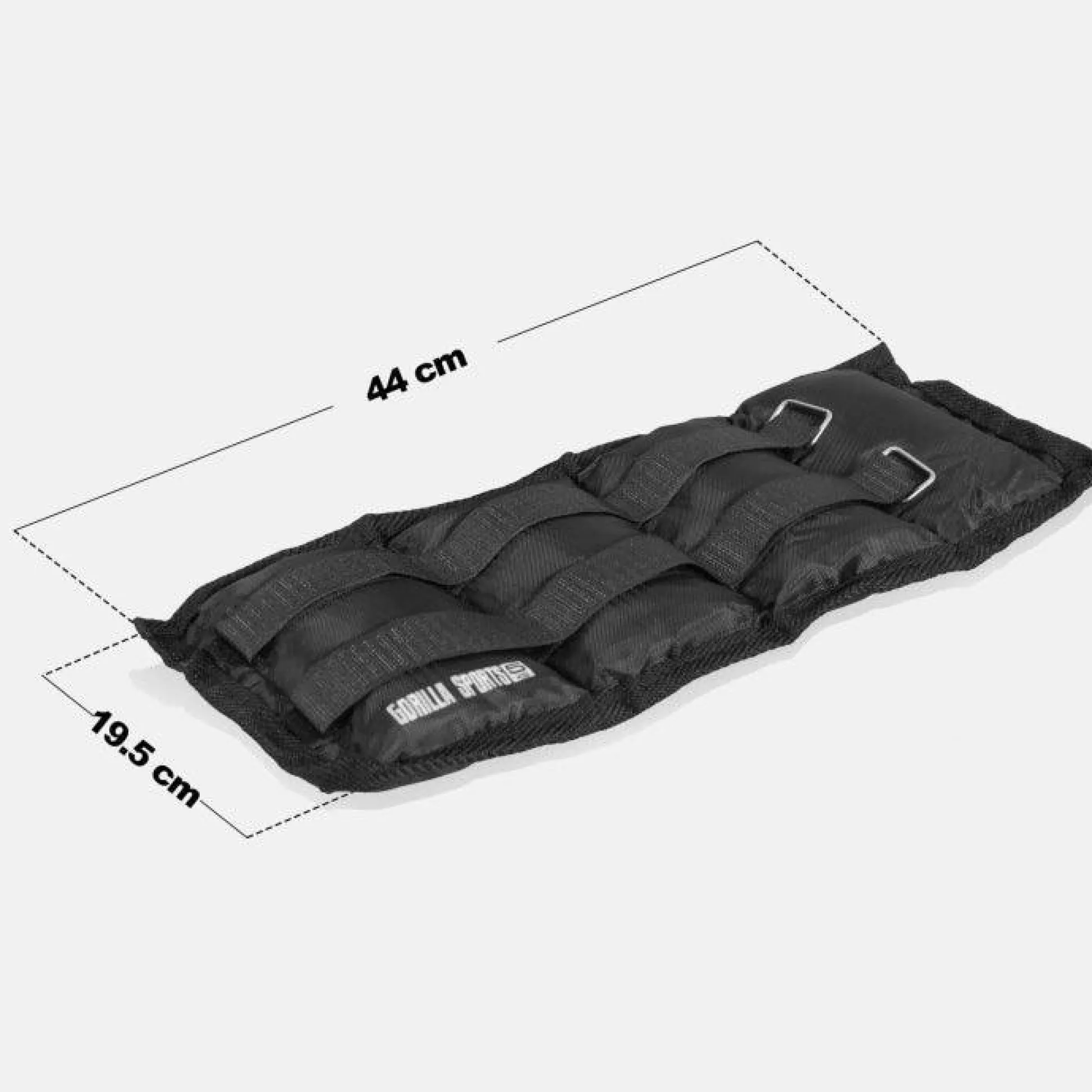 Gorilla Sports Gewichtsmanschetten Set 1 - 10 kg Schwarz Sale