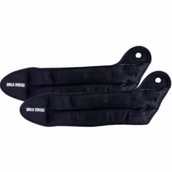Gorilla Sports Gewichtsmanschetten Set mit Daumenschlaufe 1 - 4 kg Schwarz Clearance