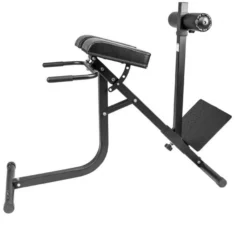 Gorilla Sports Glute Ham Raise Rückenstrecker verstellbar Schwarz Clearance