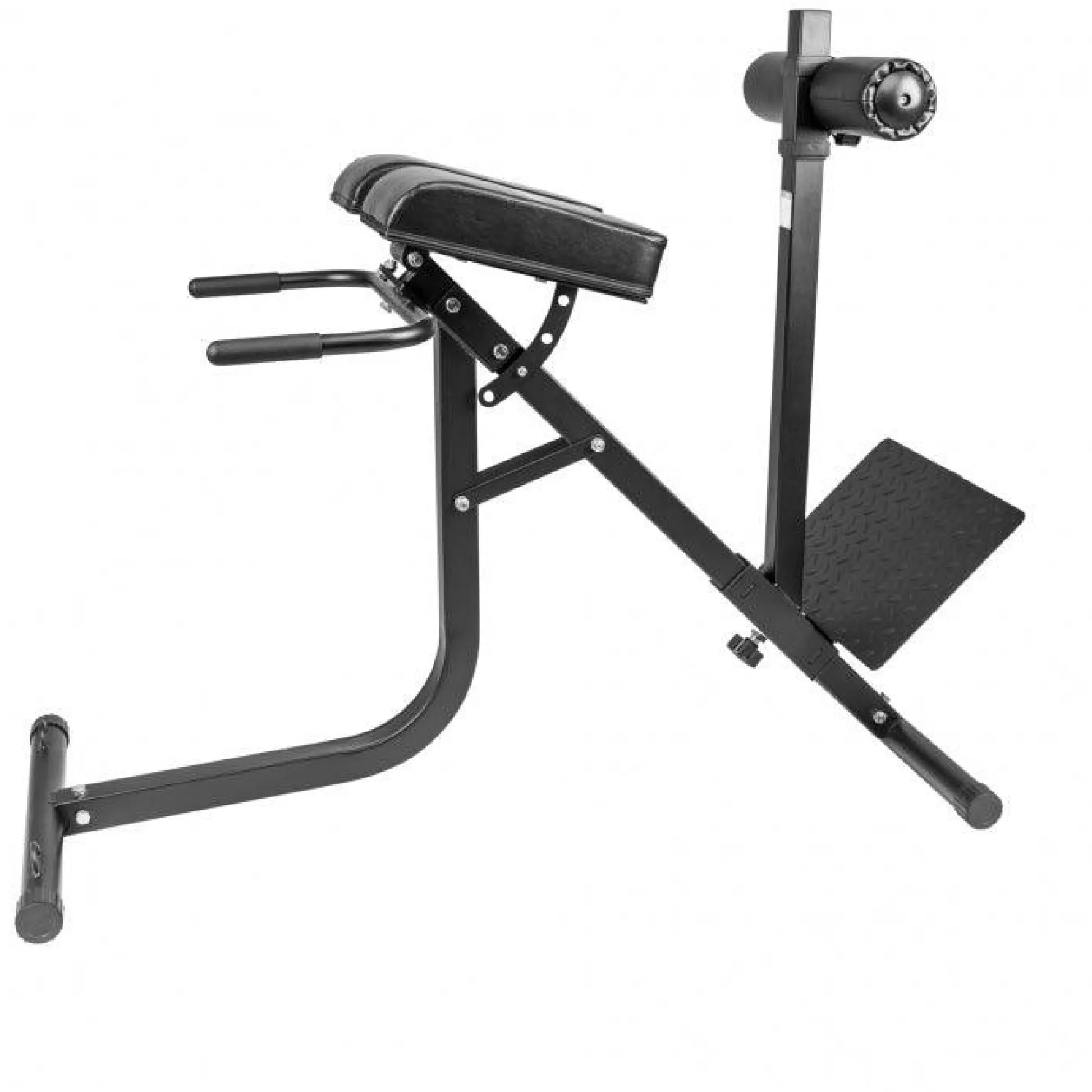 Gorilla Sports Glute Ham Raise Rückenstrecker verstellbar Schwarz Clearance